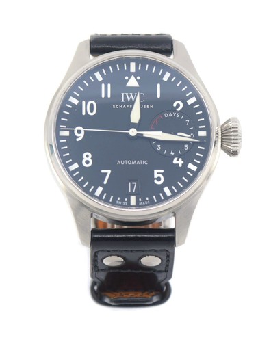 Iwc big pilot giorno acciaio - big, 7