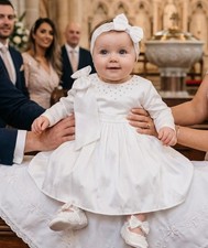 Abito da battesimo taglia 80