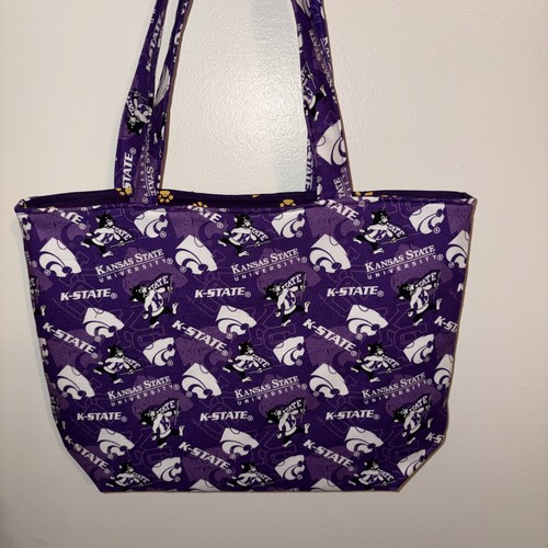 Borsa tote bag viola fatta - , a