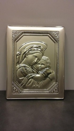 Quadro bassorilievo madonna - quadro,