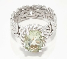 Prasiolite Gemstone Byzantine