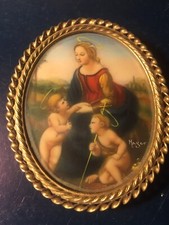 Miniatura Madonna con Bambino