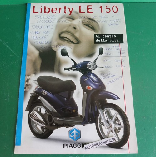 Scooter pubblicita depliant - ,
