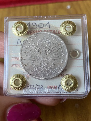Regno italia aquila - 2, lire