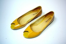 Scarpe Ballerine VERNICE colore GIALLO - usate - n. 36