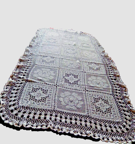 Tovaglia pizzo bianco