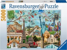Ravensburger - Puzzle 5000 Grande Città Collage