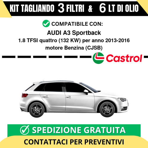 Tagliando per audi - tagliando, a3