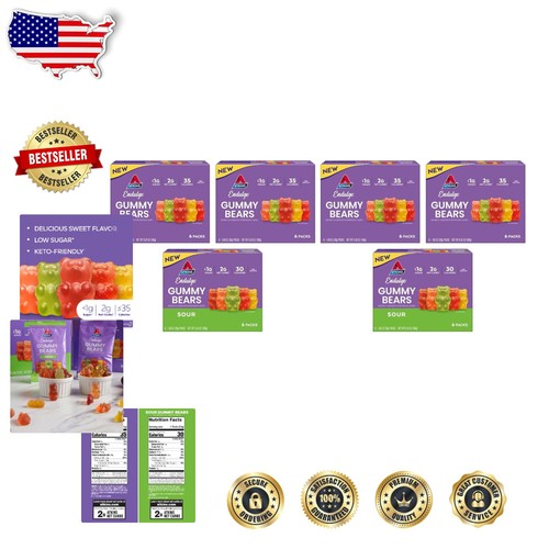 Keto gummy bears low - keto, sugar