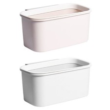  2 Pcs Bidone Immondizia Cesto
