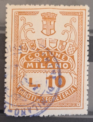 Marca bollo regno - bollo, municipio