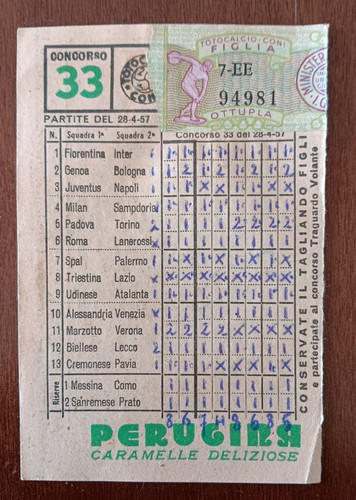 Serie 1956 derby - serie,