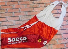 SAECO CANNONDALE MAGLIA BODY BICI CICLISMO SALOPETTE BIB-SHORTS tg. 3XL