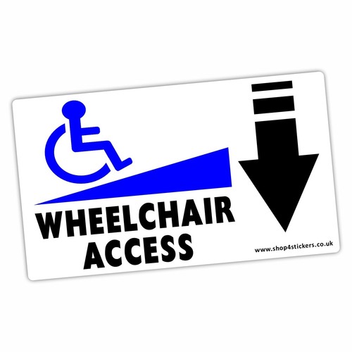 Cartello accesso sedia - cartello,