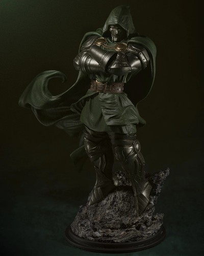 Doom resin figure statue - resin, /