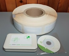 NFC Tag Etichette RFID Tags  IDSOFT DESK  TechSigno con lettore RFID