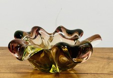 Posacenere Svuota tasche In Murano Sommerso Anni 70 Vintage 