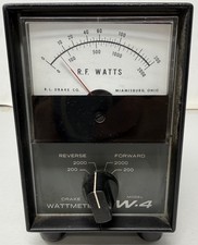 Drake W-4 Wattmetro Scala 200