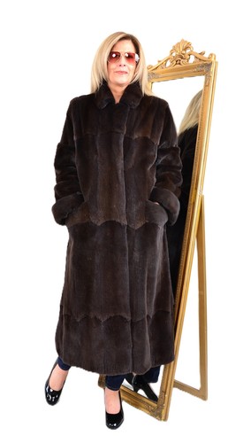 A5811 cappotto donnola tosato - cappotto,