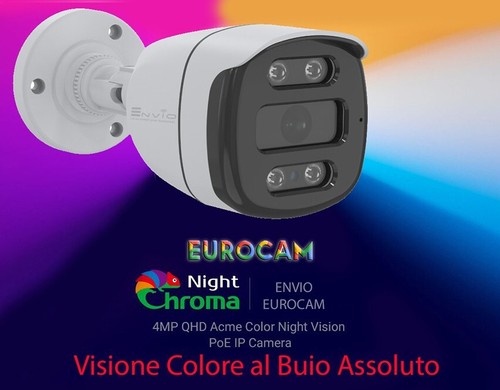 Telecamera 4mpx full color - telecamera,