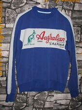 Vintage Australian by l'Alpina tennis gabber cotton sweater '80s made in Italy