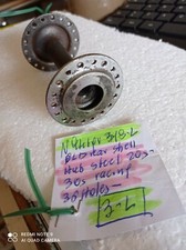 VECCHI FORI MOZZO SCOCCA POSTERIORE 36 TRE PEZZI IN ACCIAIO MOZZO VINTAGE