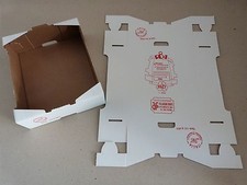 50 CESTINI DI CARTONE BIANCHI