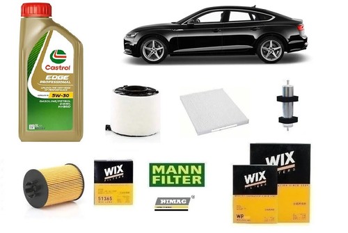 Kit filtri tagliando per audi - tagliando,