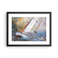 Poster 40x30cm Barca a vela