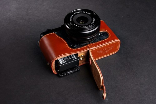Borsa mezza fotocamera - , vera