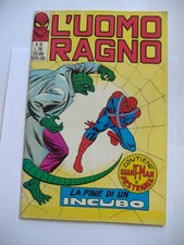 L'UOMO RAGNO n. 39  del  1971  Corno