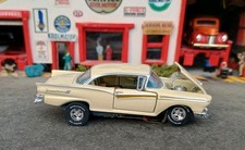 Ho Slot Car White Cream 1957