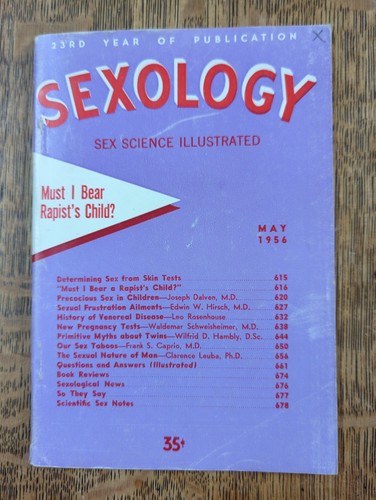 Sexology magazine may - magazine,