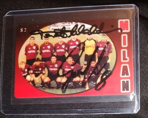 Autografo paolo maldini - autografo, +