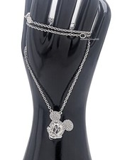 Collana con ciondolo topolino - con,