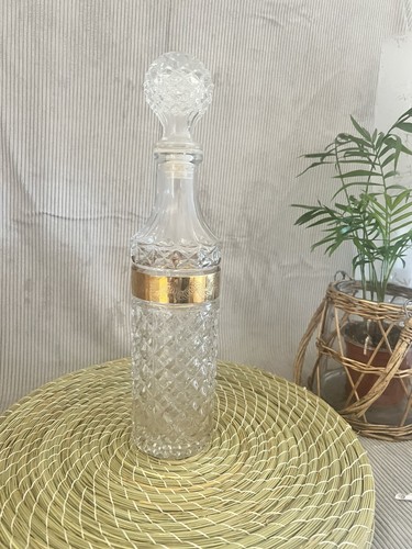 Carafe cristal art deco - en,