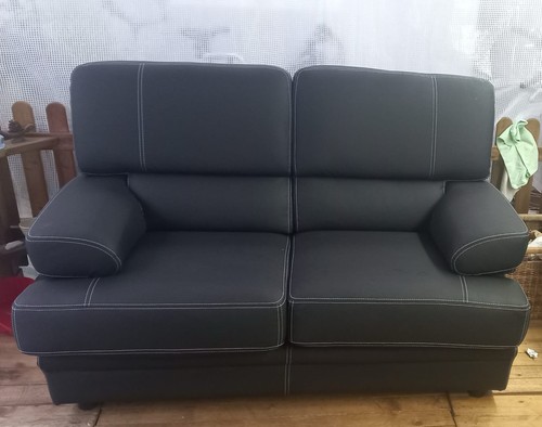 Divano posti nero - divano, 2