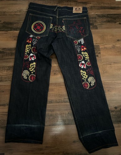 Jeans vintage evisu baggy uomo - baggy,