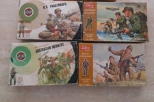 soldatini airfix 1 32 Lotto 4 Scatole 1 Lato Rifatto 4 Sono Complete