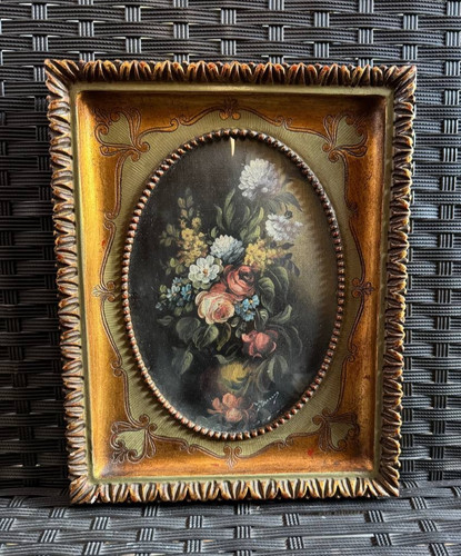 Antico dipinto olio - antico, ad