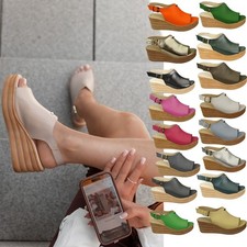 Comodi sandali donna con - , zeppa
