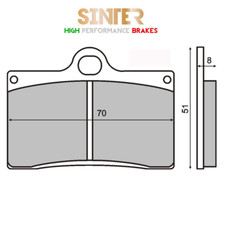 COPPIA PASTIGLIE ANTERIORI