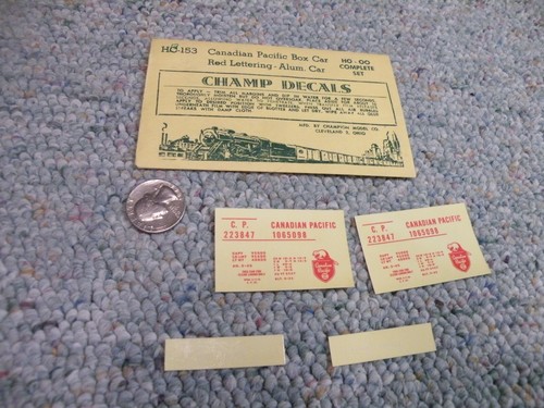 Decalcomanie champ 153 - champ, hb-153