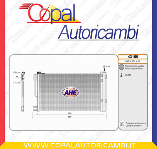 Condensatore climatizzatore - condensatore,,