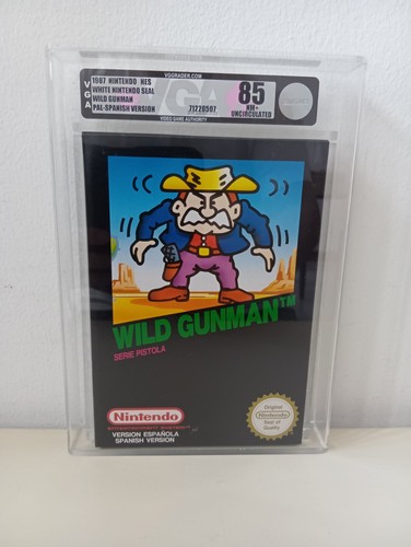 Wild gunman nintendo nes - gunman, pal