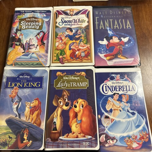 Walt disney vhs - walt,