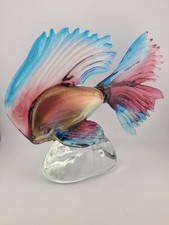 Raro pesce vetro arte italiana
