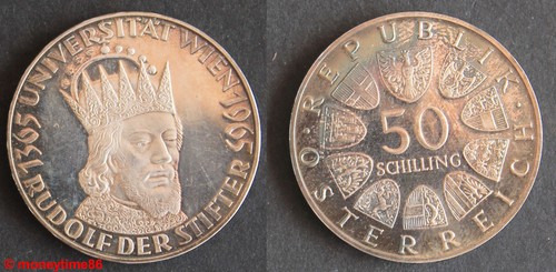 Autriche schilling rudolf - !, 50