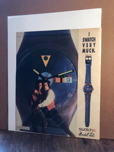 Pubblicità stampa swatch - stampa,