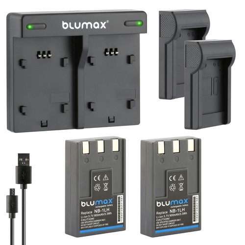 Batteria caricatore per - 2x, +